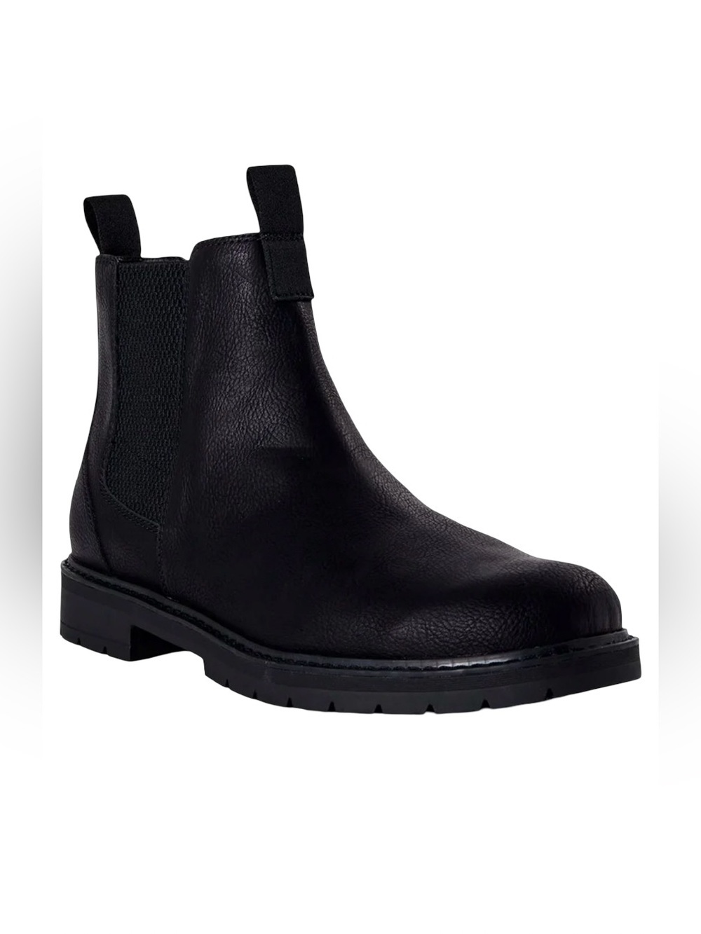 NWT Portland by Portland Boot Company Men's Casual Chelsea Black Boots 8 wide